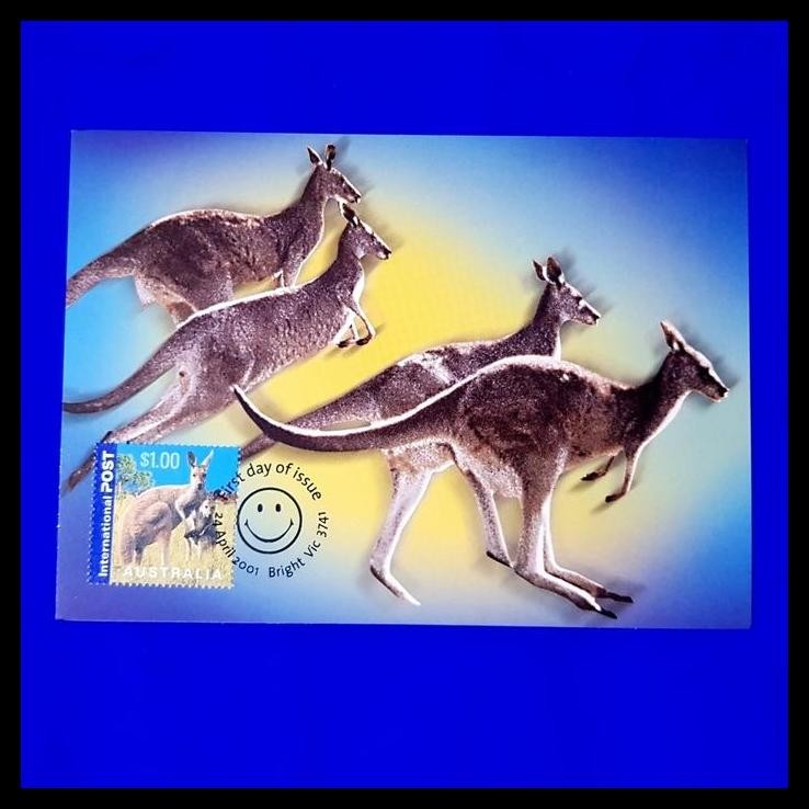 

TERBARU PRANGKO AUSTRALIA. KARTUPOS. KANGGURU ~ SERI COLOUR MY DAY !!!!!!