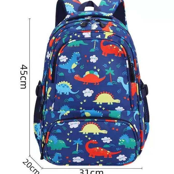 

Terjangkau Ransel Backpack Sd / Remaja Gambar Dino Dinosaurus Ukuran Besar 18Inch