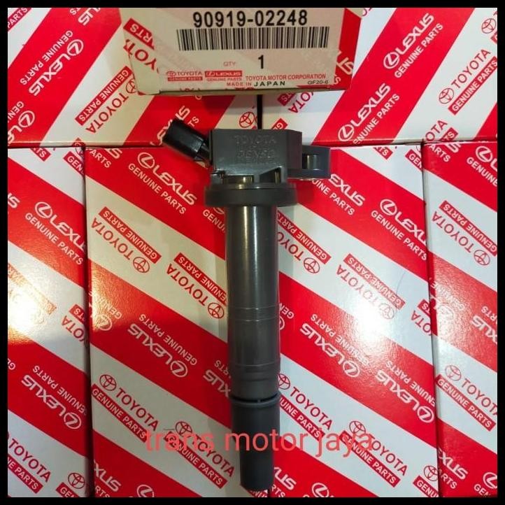TERMURAH COIL IGNITON KOIL TOYOTA INNOVA FORTUNER INNOVA BENSIN 90919-02248 ORI 