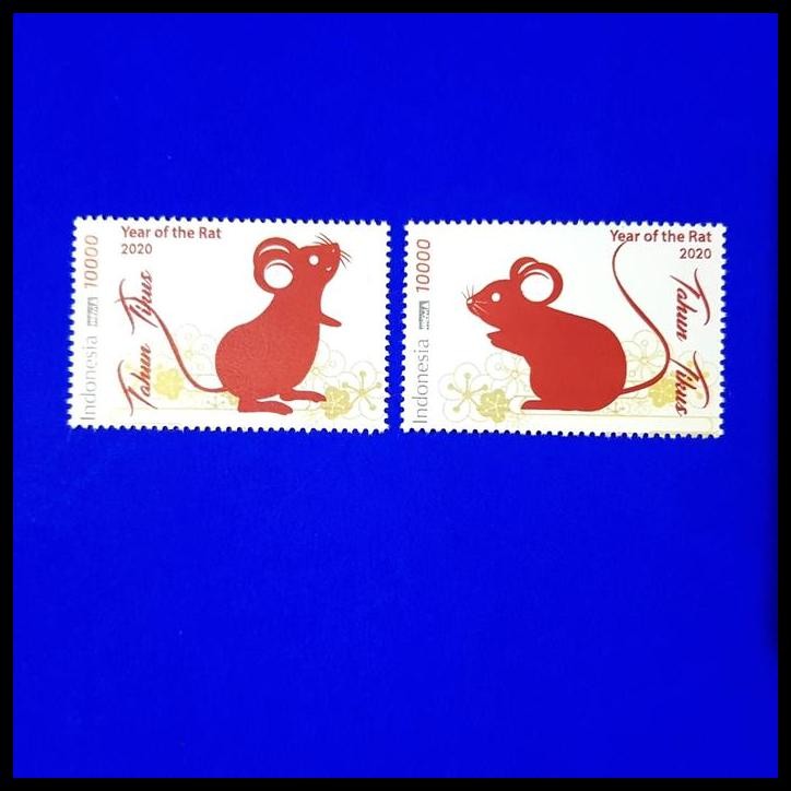 

TERMURAH PERANGKO/PRANGKO INDONESIA. TAHUN TIKUS 2571. YEAR OF THE RAT 2020 !