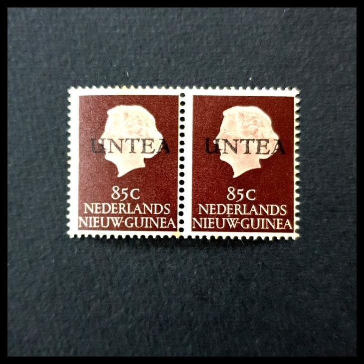 

HOT DEAL PRANGKO INDONESIA 1962. RATU WILHELMINA 85 SEN, PAIR. C.T. UNTEA !!!!