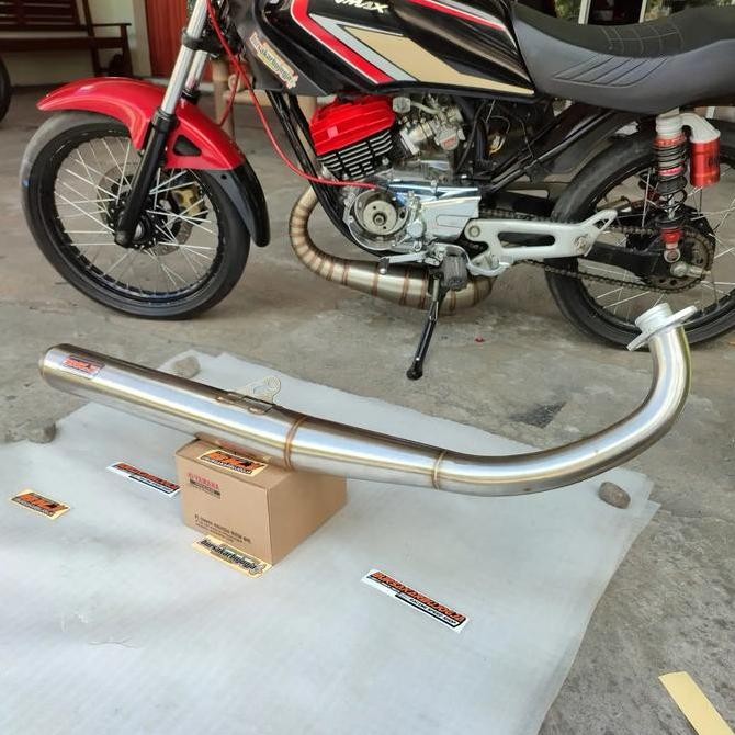 knalpot standar racing STAINLES BKJ rx king