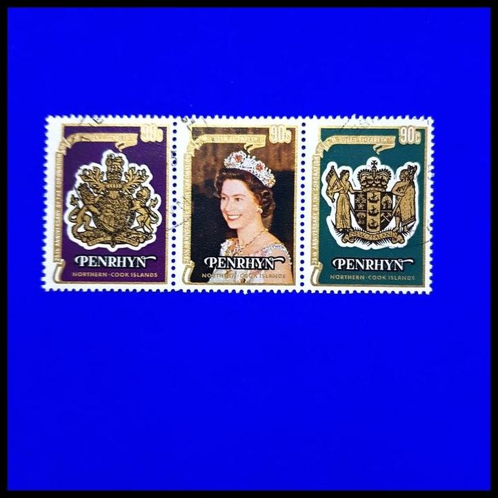 

TERBARU PRANGKO/PERANGKO QUEEN ELIZABETH II, 25TH CORONATION !!!!!!