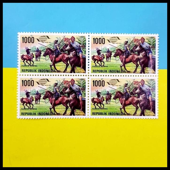 

TERMURAH PERANGKO/PRANGKO INDONESIA 1995. PASOLA, SUMBA. BLOK-4. KAT. 40K