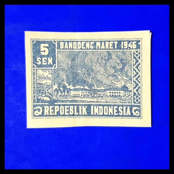 

GRATIS ONGKIR PRANGKO INDONESIA. IMPERF. PERISTIWA BANDOENG LAUTAN API, MARET 1946