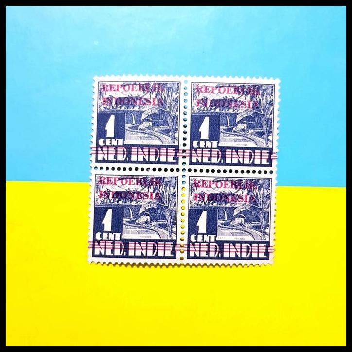 

GRATIS ONGKIR PRANGKO INDONESIA REVOLUSI JAWA C.T. REPOEBLIK INDONESIA 1 CENT. B-4. HARGA KAT. 160K