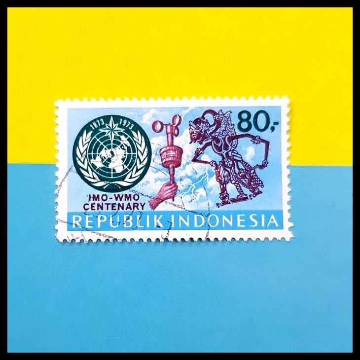 

HOT DEAL PRANGKO INDONESIA 1973. WORLD METEOROLOGICAL ORGANIZANTION