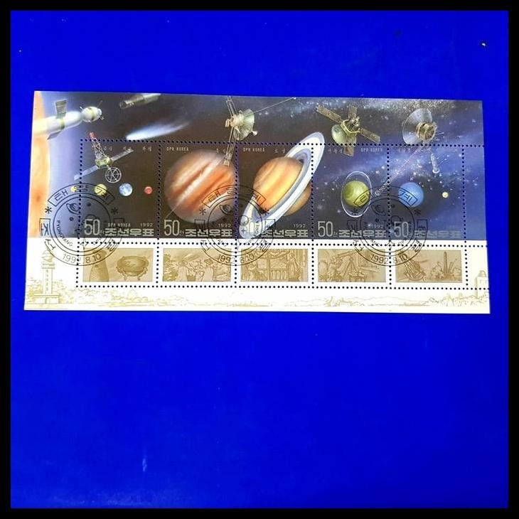 

DISKON PRANGKO KOREA UTARA/ DPR KOREA OUTER SPACE WITH SATELLITES AND PLANETS !!!