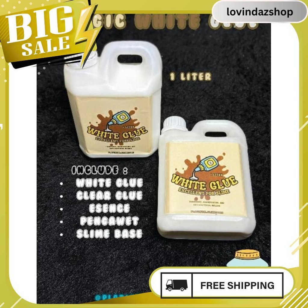 

Magic White Glue 1 Liter Siap Kirim