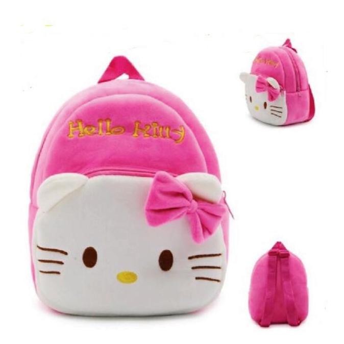 

Miliki Tas Anak Tk/Paud Hello Kitty White, Tas Sekolah Anak Hello Kitty White Ransel