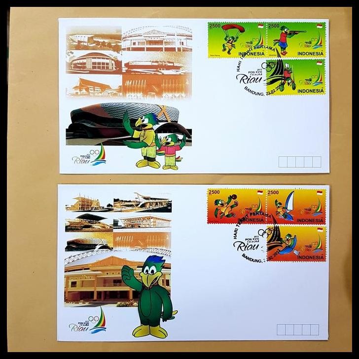 

TERBARU PRANGKO INDONESIA. FDC PON XVIII 2012. SET 2 LEMBAR SAMPUL !!!!!