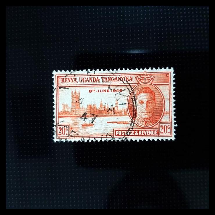 

DISKON PRANGKO LUAR NEGERI. KING GEORGE VI DARI KENYA, UGANDA. 8TH JUNE 1947 !!