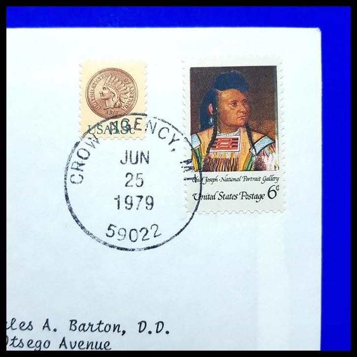 

TERBARU PERANGKO/PRANGKO AMERIKA. FDC CUSTER'S LAST STAND. AMERICAN INDIAN !