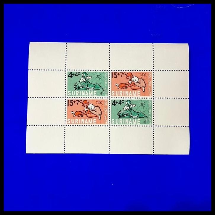 

GRATIS ONGKIR PRANGKO SURINAME 1965. SS KINDERZEGELS/TEMA ANAK-ANAK