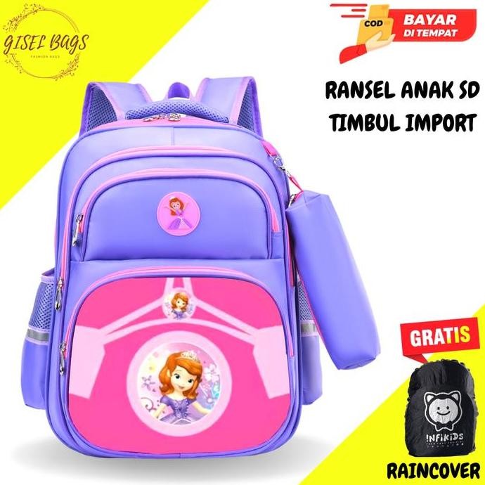 

Miliki Tas Sekolah Anak Perempuan Sd Sudah Termasuk Jas Hujan Tas Dan Kotak Pensil