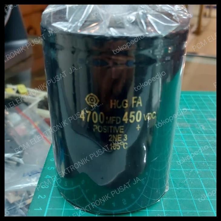 GRATIS ONGKIR ELCO ELKO 4700UF 4700 UF 450V 450VOLT 450 VOLT HCG FA HITACHI ASLI ORI 