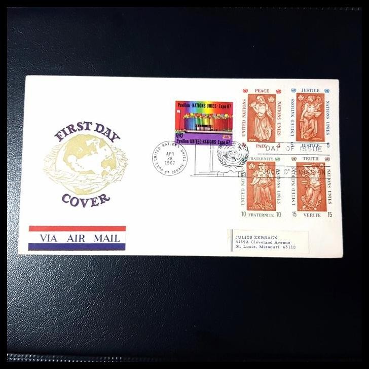 

TERMURAH PRANGKO PEACE JUSTICE FRATERNITY TRUTH. FDC UNITED NATIONS !!!!!