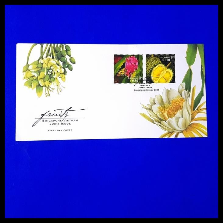 

TERBARU PRANGKO MURAH, BAGUS. FDC SINGAPORE FRUITS BUAH NAGA & BUAH DURIAN !!!!!!