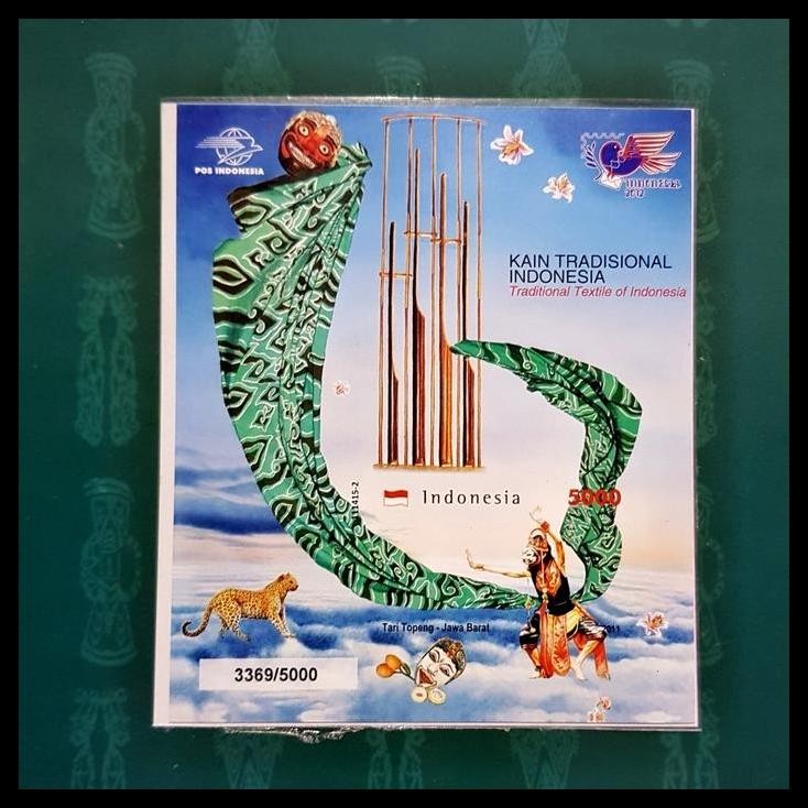 

TERMURAH PRANGKO KAIN TRADISIONAL INDONESIA SS IMPERF. TARI TOPENG - JAWA BARAT !!!!!!