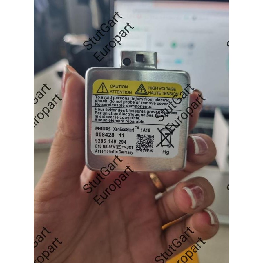 Bohlamp Philips Hid Xenon D1S 35W Audi Vw Bmw Mercedes Lampu Hid
