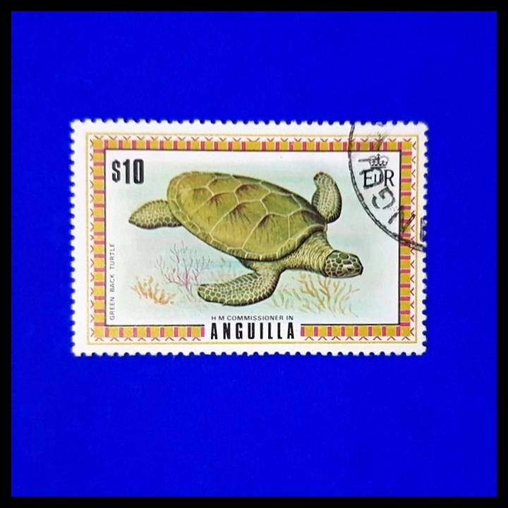 

TERBARU PERANGKO/PRANGKO KURA KURA/ GREEN BACK TURTLE. HIGH VALUE $10 !!!!