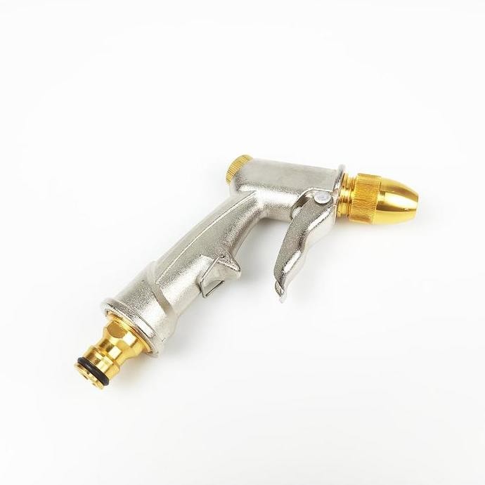 Water Jet Gun Pendek Untuk Cuci Motor / Mobil - Stainless