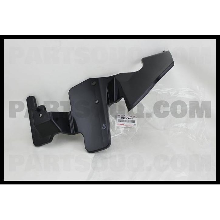 TERBARU DEFLECTOR RADIATOR SIDE ORI 53293 53294-0K050 HILUX GGN15 KUN15 2011+ 
