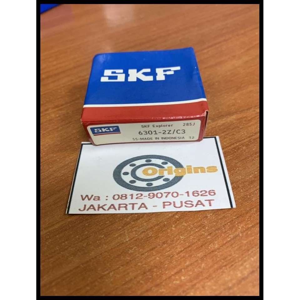 HOT DEAL BEARING 6301 ZZ C3 SKF ORIGINAL 6301 2Z/C3 