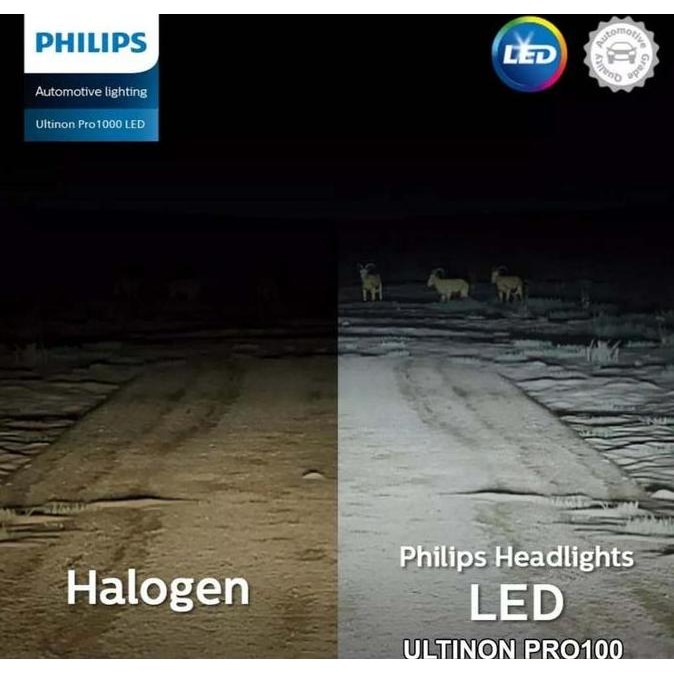 Bohlam Lampu Led Ertiga H4 6500K Ultinon Pro Philips Asli