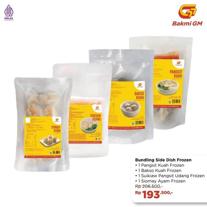 

Bakmi Gm - Paket Bundling Side Dish Frozen