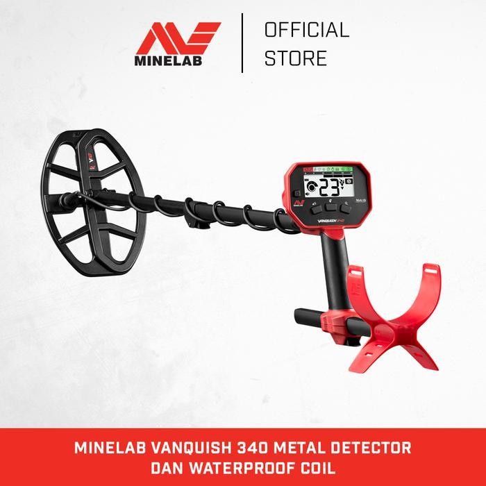 PROMO Minelab Vanquish 340 Metal Detector dan Waterproof Coil