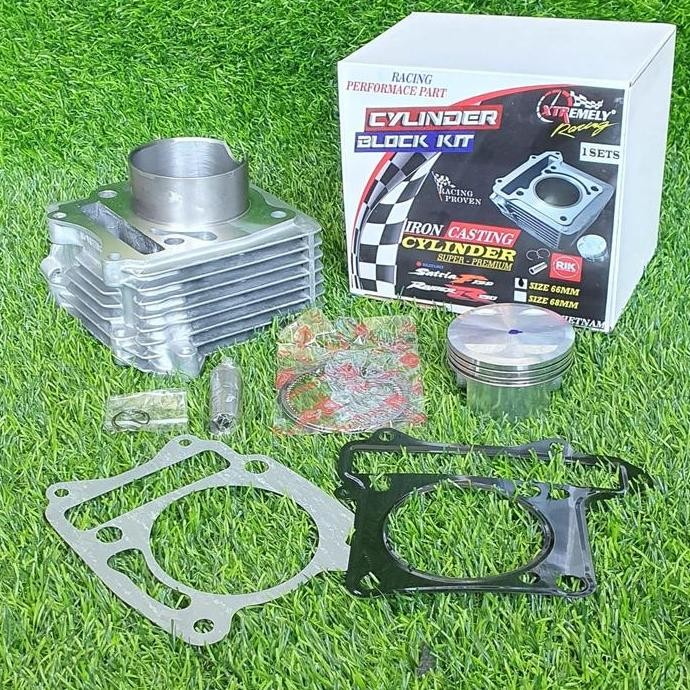 BLOK SET BORE UP SATRIA FU 150R 66MM & 68MM XTREME RACING