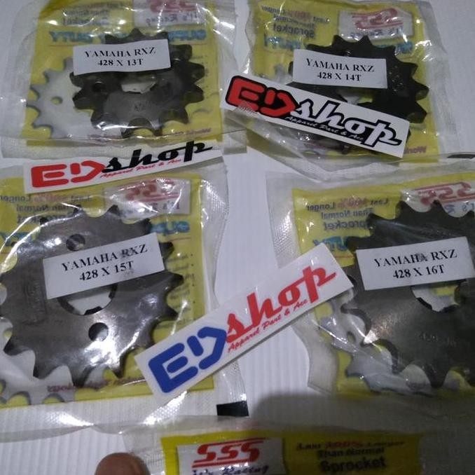 Gear SET 428 SSS Rantai TK ORING RX JUPITER FIZ F1ZR VEGA GIR GER 428H