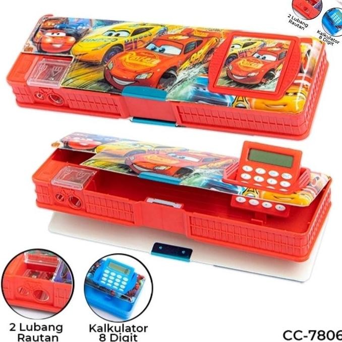 

Up Kotak Pensil Kalkulator Magnet Dengan Rautan / Kotak Pensil Karakter / Kotak Pensil Terlaris Plastik