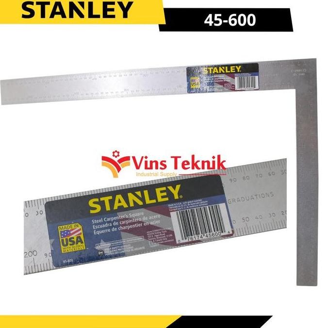 

Penggaris Siku Steel Carpenters Squares Imperial Stanley 45-600