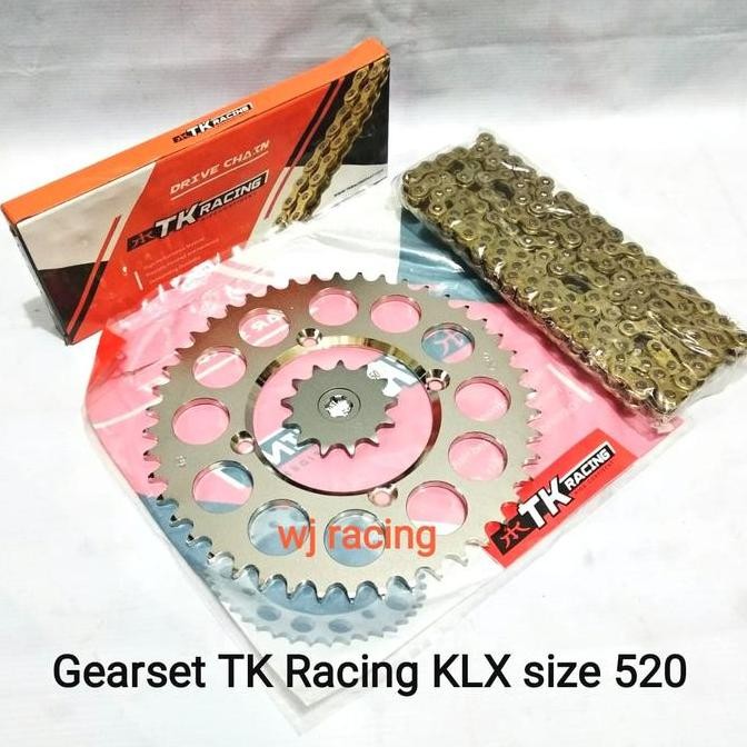 Gear Set TK Racing KLX 150 size 520