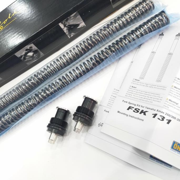 Front Fork Spring Kit Per Shock Depan OHLINS Yamaha XMAX