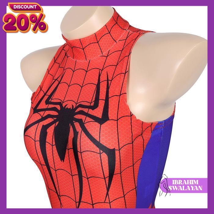 OPEN SEKSI COSPLAY SPIDERWOMAN MALAM BODYSUIT SPIDERMAN COSPLAY SPIDERWOMAN OPEN BEST PRODUK