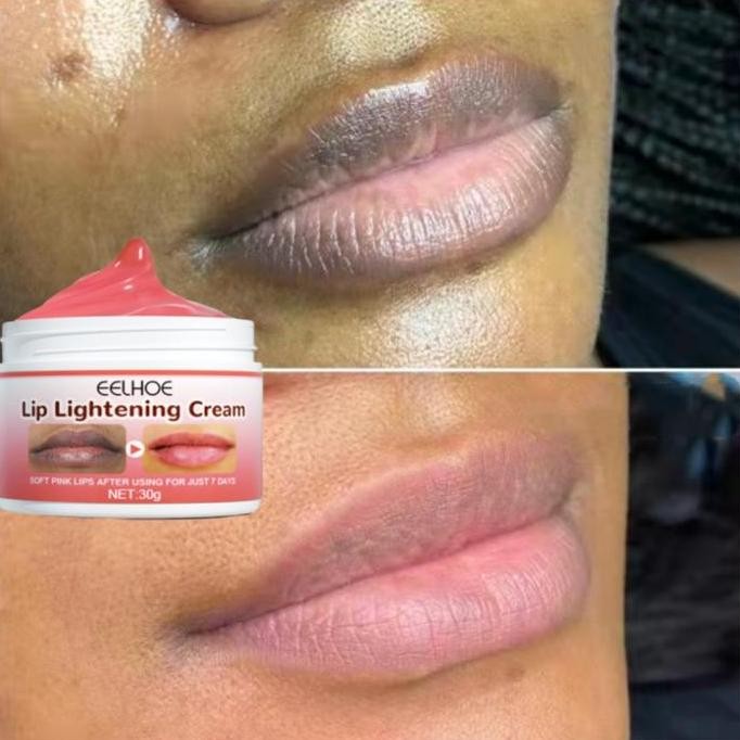 Pelembab bibir Bibir hitam jadi merah Masker bibir untuk bibir hitam dan kering Krim pemutih bibir P