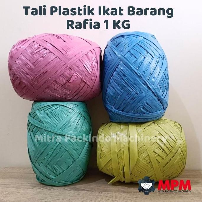 {{{{{{] Tali Rafia 1Kg Warna Full / Tali Ravia Murah 1 Kg
