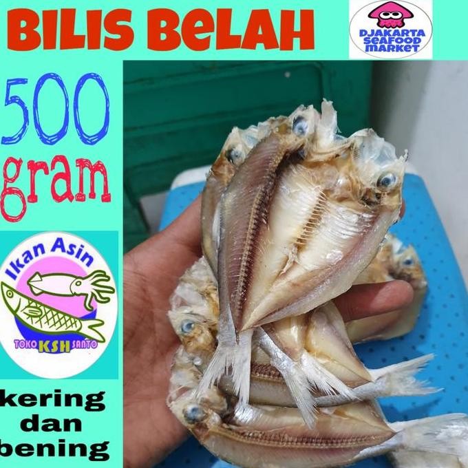 

Ikan Asin Bilis Belah 500Gram