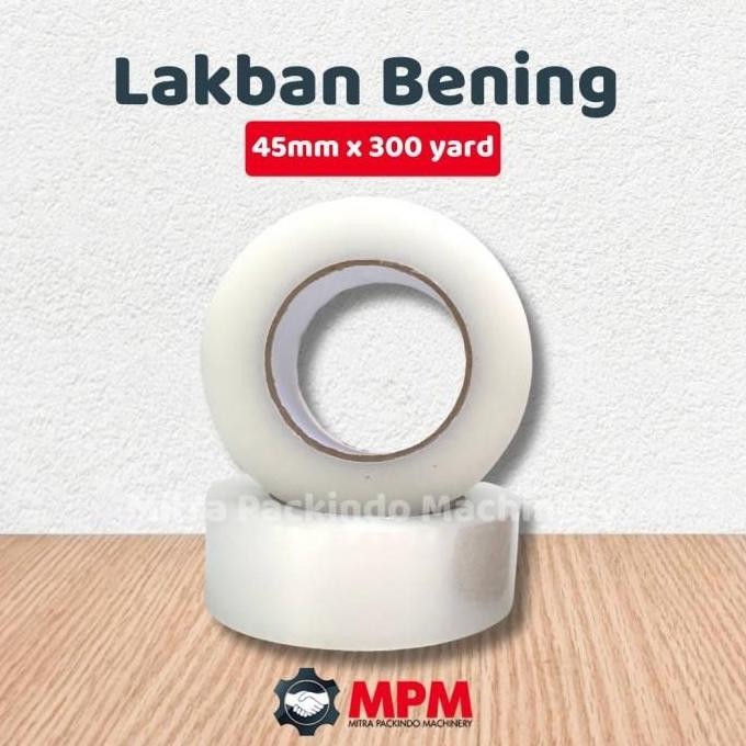 

!!!!!!] Lakban Bening Jumbo 300yard / Isolasi OPP Clear 300 yard