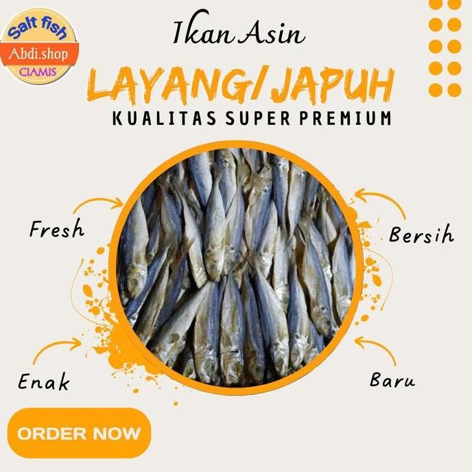 

Ikan Asin Japuh Layang 1 Kg