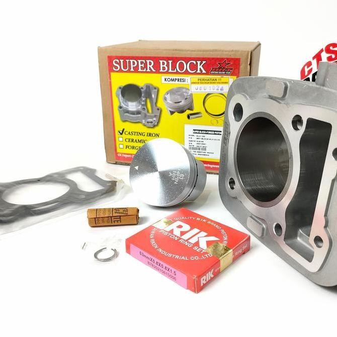 Blok Bore Up Boring Seher Piston BRT 63 KLX 150 CASTING IRON