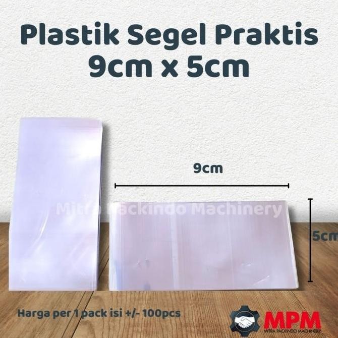 

'+'+'+'+] Plastik SEGEL PRAKTIS BENING Polos Transparan Siap Pakai