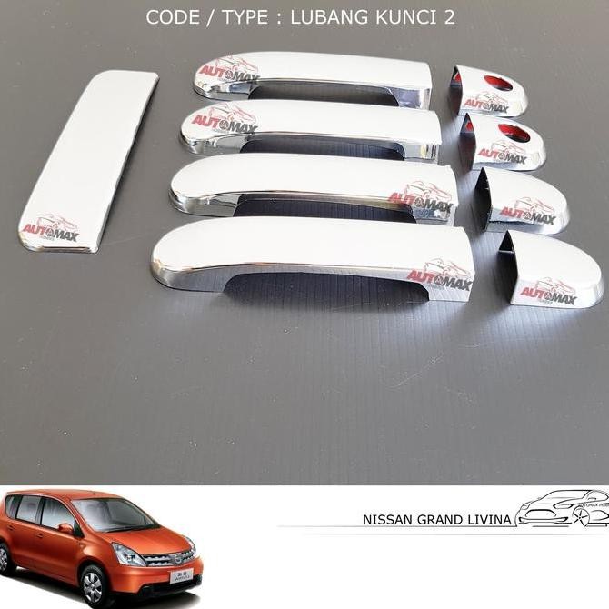 Promo Cover Handle Chrome Nissan Livina / Grand Livina COD