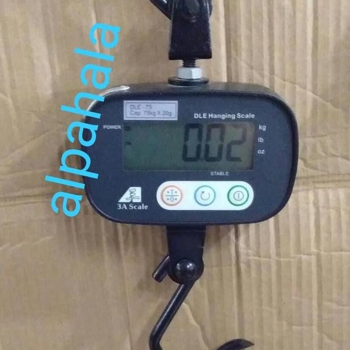 Timbangan Gantung Digital 75Kg