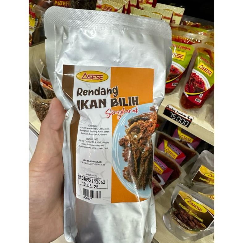 

Asese - Rendang Ikan Bilih 250gram