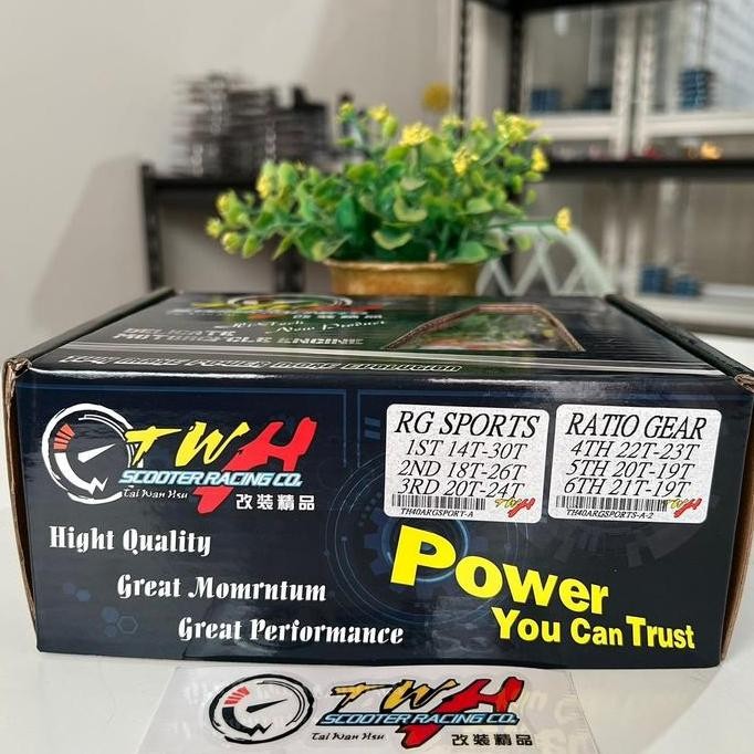 Gear rasio Satria 2T/ Rg sport 6/ Rgv120 TWH