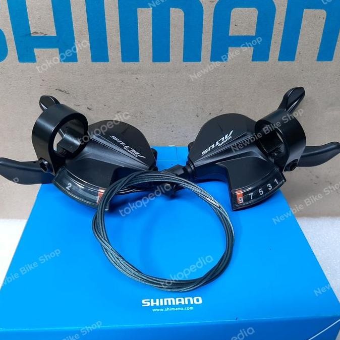 New Shifter Shimano Altus M2010 3 x 9 speed original bukan deore tiagra